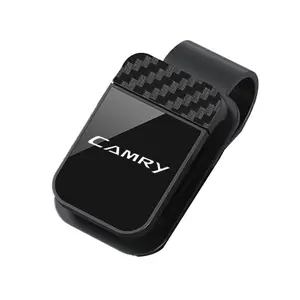 Toyota Camry Accessories, Eyeglass Holder & Sunglasses Case, Carbon Fiber Texture Design, Durable Storage Solution for Cars, Car Organizer