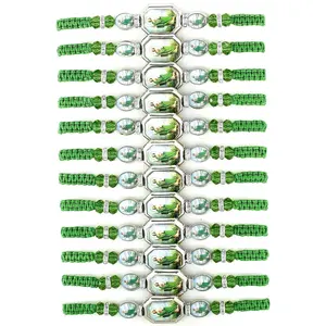 Virgin Mary Thread Bracelet, Blessed Protection Always, Spiritual Jewelry, Handmade Prayer Beads, Perfect Gift for Loved Ones