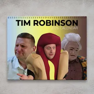 2026 Tim Robinson Calendar & Planner – Modern Wall Calendar, Funny Christmas Gift, Holiday Calendar for Fans and Collectors