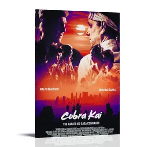 Cobra-Gym Poster Posters Music Album Cover Posters Canvas Wall Art High-Resolution Vintage Band & Artist Prints for Room