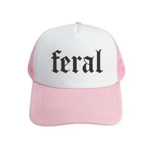 Feral Embroidered Truckers Cap