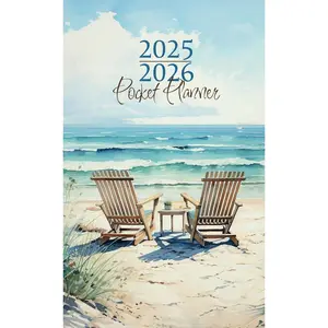 2025-2026 pocket planner: 2 year Pocket Calendar January 2025 to December 2026 Paperback – April 9, 2024