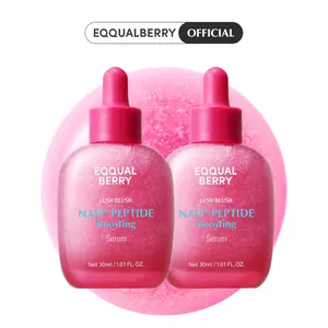 EQQUALBERRY Duo NAD+ (2-pack) Peptide Boosting Serum – Anti-Aging Korean Skin Care | Firming Serum with 5 Ceramides & Vegan Collagen for Wrinkles & Radiant Glow, 1.01oz / 30ml Each
