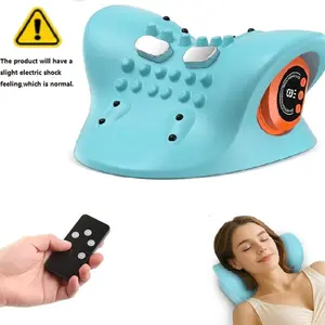 2026 New Upgraded Version 3-in-1 Portable Massager with Heating Function Adjustable Neck & Shoulder Intensity Portable Neck & Head Massage Pillow Home Relaxation Essential Portable Design Compact Massagers Neck Shoulder Relaxer India