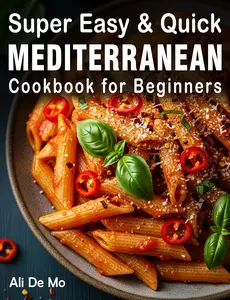 Super Easy & Quick Mediterranean Diet Cookbook for Beginners: 100+ Healthy 30-Minute Recipes for Daily Energy & Wellness