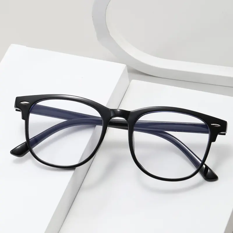 Simple Anti-blue Light Eyeglasses for Everyday Use, 1 Pair Basic Trendy Minimalist Eyeglasses for Women & Men, Stylish Eyewear, Versatile Accessories for Daily Use, Stylish Square Frames