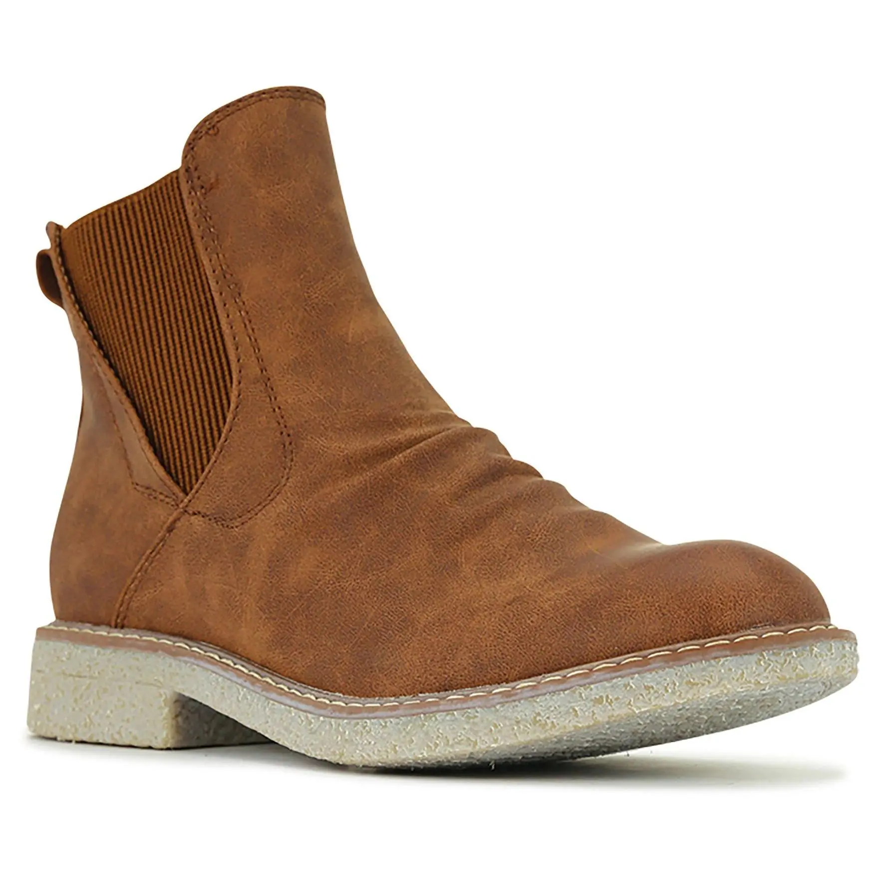 Los Cabo's Women's Bona Ruched Chelsea Boots