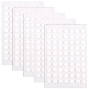 350 count Double-Sided Adhesive Dots, 6mm Clear Removable Sticky Adhesive Putty,Glue  No Trace Sticky Putty  Dot Stickers for Balloons, Envelopes, Notes, Photos