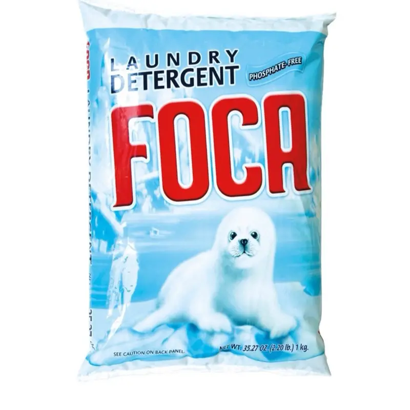 Foca Laundry Detergent - Phosphate-Free, 2.25lb Capacity, Suitable for Various Fabrics, Versatile Use