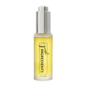 Just Ingredients Coconut Vanilla Face Serum + Vitamin C - 1 oz | Oil | Organic | Jojoba | Skin | Repair | Nourish
