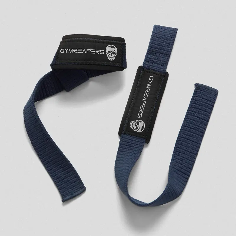 Lifting Straps | Premium Padded Weightlifting Straps - Navy
