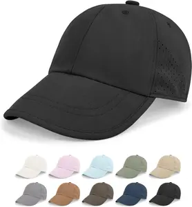 Rosoz Unisex Classic Baseball Cap Vintage UPF 50+ Soft Unstructured Adjustable Foldable Travel Men Women Dad Hat