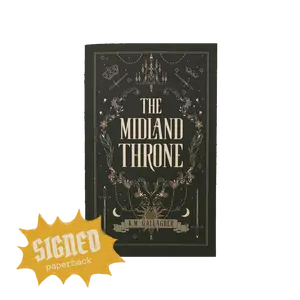 [SIGNED] THE MIDLAND THRONE paperback book (LGBTQ+ Gothic Fantasy Novel)