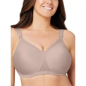 Glamorise Women's MagicLift Seamless T-Shirt Bra - 1080 38DD Taupe