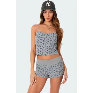 Wildflower Waffle Tank Top