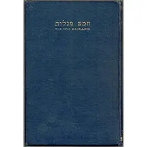 USED-The Five Megilloth with Hebrew text, English translation and commentary. [Subtitle]: Soncino Books of the Bible. [Hardcover] COHEN, Rev. Dr. A. by unknown author (Hardcover)