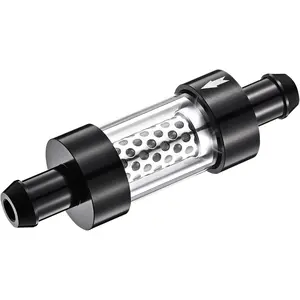 5/8 in. Inline Coolant Filter Universal Filter and Inspection System Stainless Steel Screen For Pipe Bore 0.62 in.