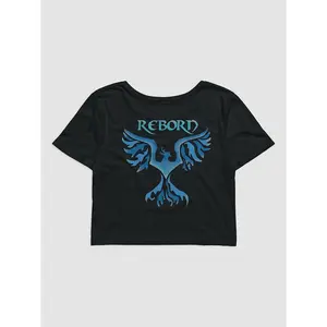 Ice Phoenix Reborn crop tee