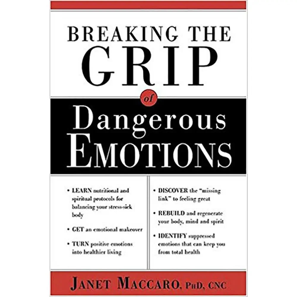 USED Book - Breaking the Grip of Dangerous Emotions: Don't Break Down - Break Through! by Maccaro, Janet (Paperback) - english