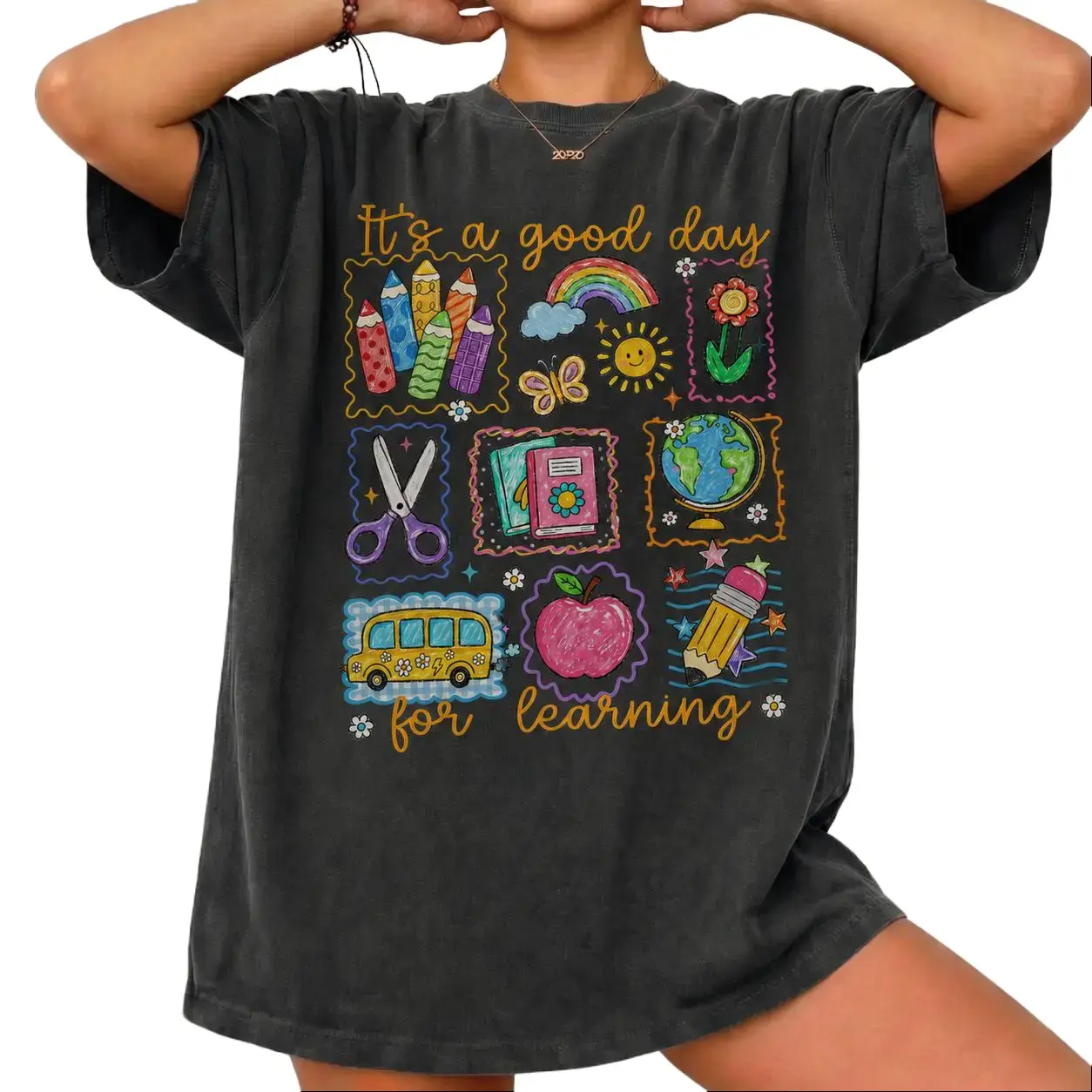 Teacher Life Shirt, It's a Good Day for Learning, Be Kind Shirt, Back to School Shirt, Team Elementary T-Shirt School Supply