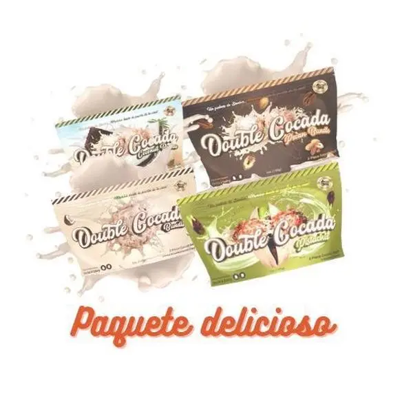 Delicioso double cocada bundle 4 pack top sellers Delicioso double cocada bundle 4 pack top sellers
