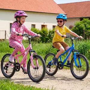 20-Inch Dual-Suspension Mountain Bike for Adults - 7-Speed, Sturdy Steel Frame, Smooth Twist Shifting, Dual Handbrakes, Adjustable Seat