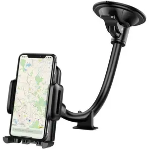 Phone Holder Mount, Cell Phone Holder for ,Universal  Phone Mount Windshield with  Suction, Anti-Shake Stabilizer Phone  Holder,Compatible with All  Android Smartphone