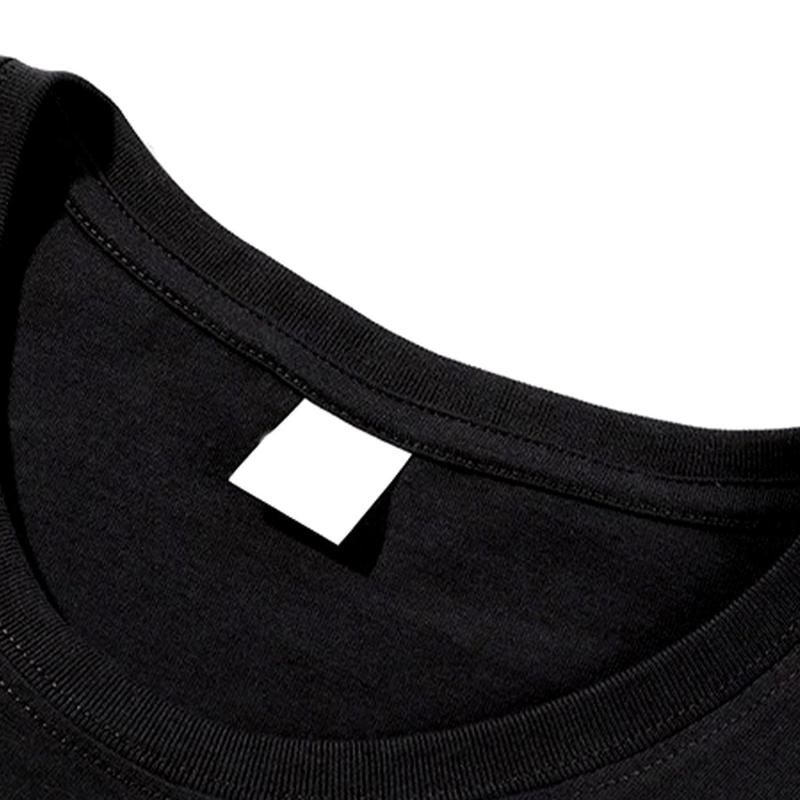 Relaxed black cotton T-shirt with stylish I love Tyler graphic for daily outfit