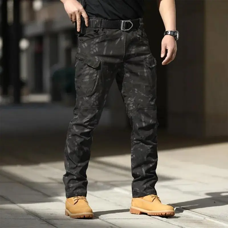 MultiPocketOverallsCamouflageEnthusiastsClimbTravelNewPantalones