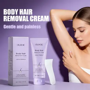 100g OUHOE Hair Removal Cream | Mild Formula, Gentle, Sensitive, Smooth Removal & Skin Calming 100g OUHOE Hair Removal Cream | Mild Formula, Gentle, Sensitive, Smooth Removal & Skin Calming