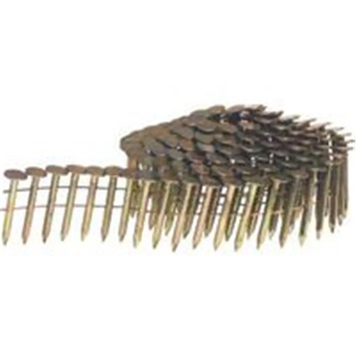 Senco Products Inc. Steel Galvanized Smooth Shank Wire Collated Coil Roofing Nails, 120-Count, 1-1/4 in, Model M003104