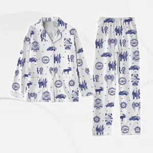 Supernatural Series Pajamas Set, Dean Winchester Women Pajamas, Supernatural Pajamas Holiday, Winchester Brothers Pajamas For Her