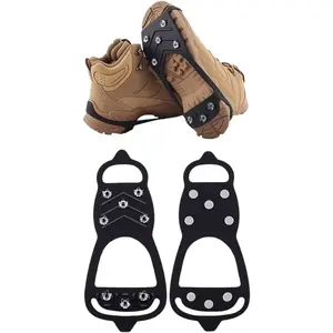 Conquer Ice & Snow! 5 Teeth vs 8 Teeth Ice Cleats – Your Perfect Outdoor Non-Slip Weapon