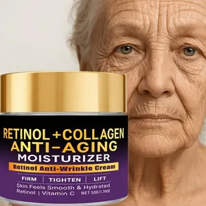 Instant Lifting Cream with Retinol and Collagen, Firming Face and Neck Moisturizer, Lightweight Non-Greasy Formula, Suitable for All Skin Types, Hydrating, Moisturizing, Moisture