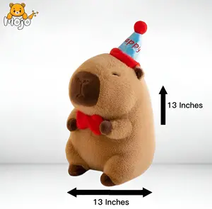 Capybara Stress Relief Plushie, Christmas Gift, Capybara for Birthday Stuffed Toy Plush Toy, Childhood Stuffed Animal, Love Plushie Original, Emotional Support Toy, Cute Simulation Capybara Stuffed Toy, Boyfriend Gifts, Soft and Cuddly Toy, Winter Gifts