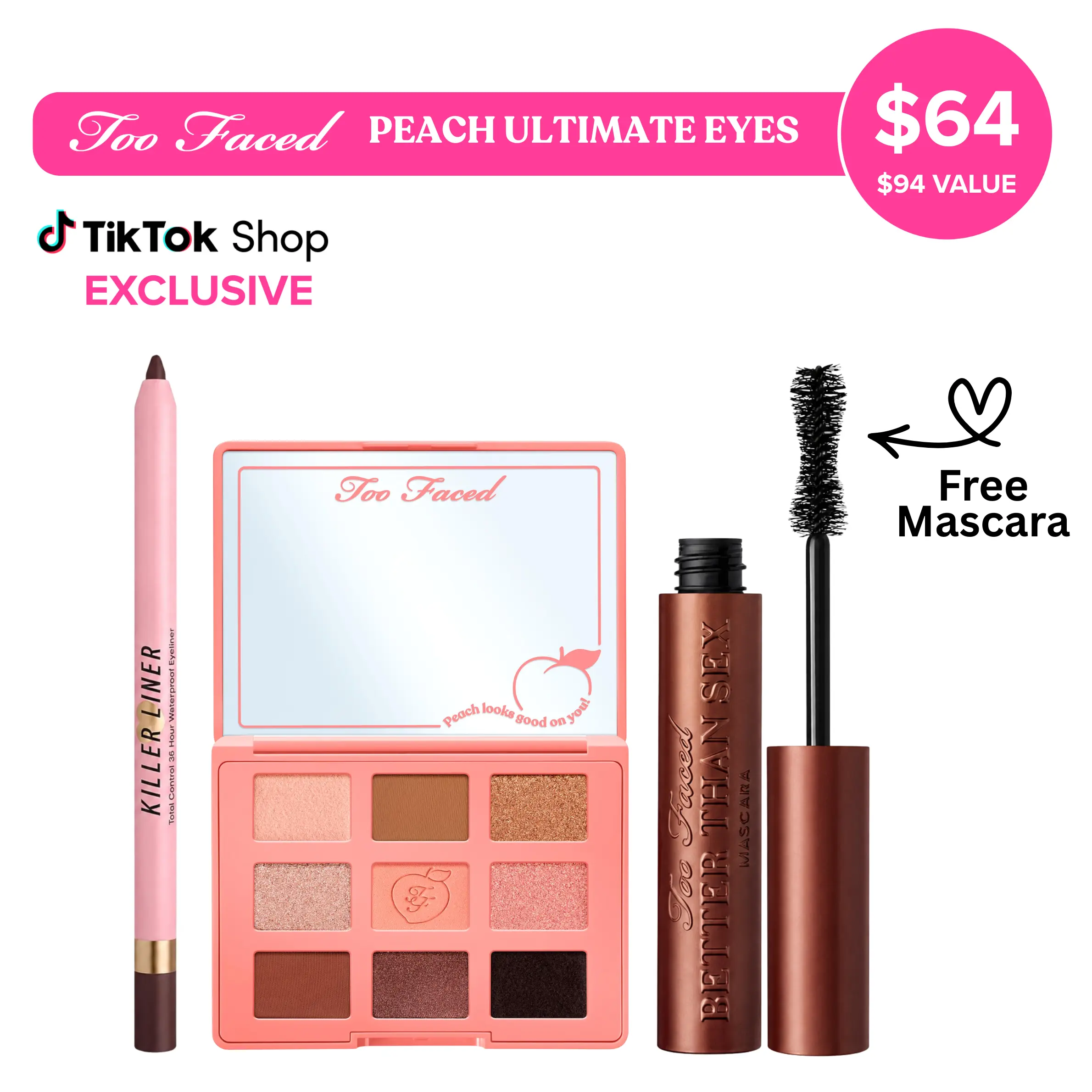 TooFaced Peach Ultimate Eyes