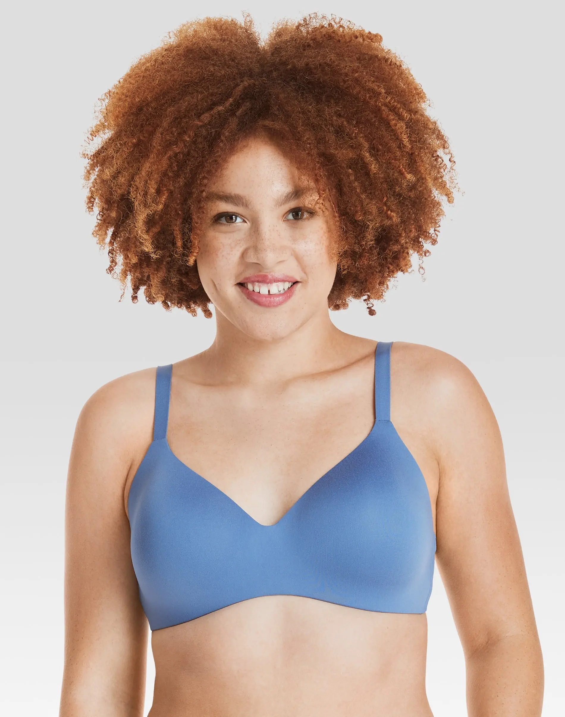 Hanes Women's Concealing Petals Wireless Bra With Convertible Straps Comfortable Fit Everyday Support Breathable Mhg565