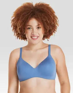 Hanes Women's Concealing Petals Wireless Bra With Convertible Straps Comfortable Fit Everyday Support Breathable Mhg565