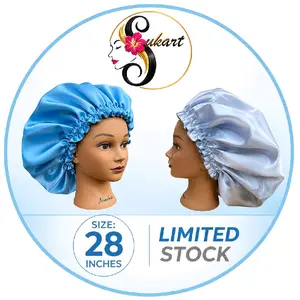 Luxury Satin Bonnet for Hair Protection, Silk-Like Smooth Sleep Cap