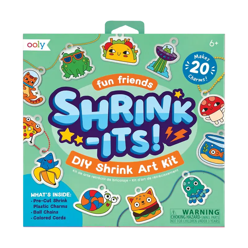 Shrink-Its!  DIY Art Kit - Fun Friends