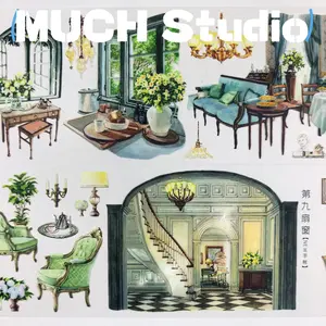 New Pet Sticker Roll (7x100cm), High-Quality Decorative Tape for Home & Office Use, Perfect for Scrapbooking, Notebooks, Cards, Frames