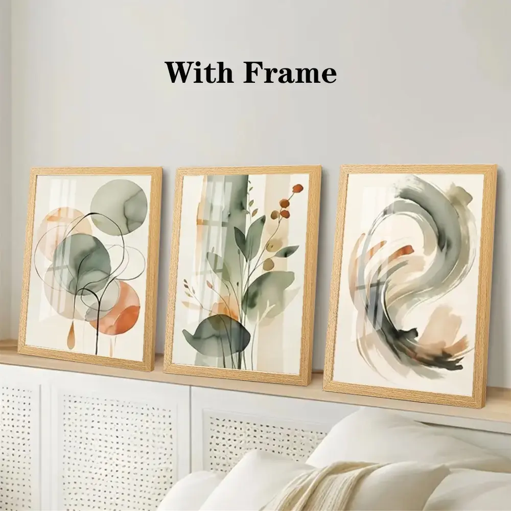 22x32cm (wood-tone frame)