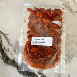 Habas enchilada habas with chili powder broad beans