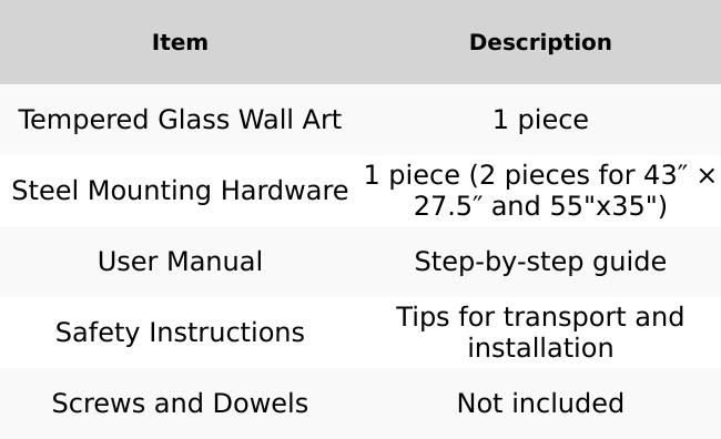 Blown Away Glass Wall Art