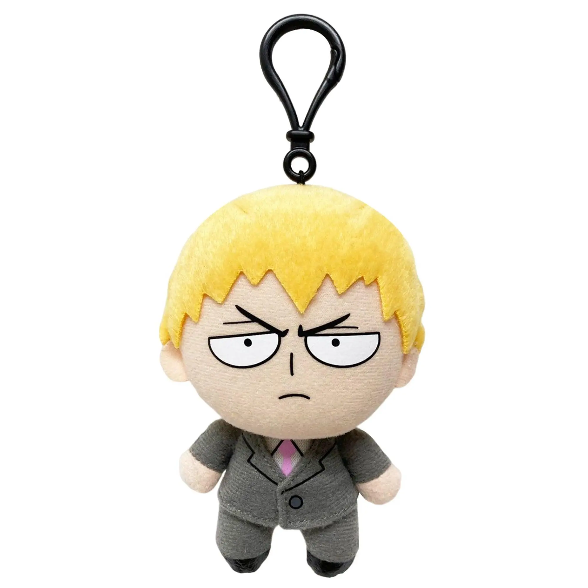 Mob Psycho 100 - Reigen Arataka Mini Plush w/ Hook Clip 5"H