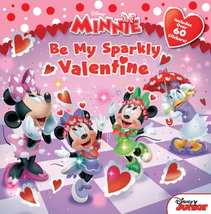 USED-Minnie: Be My Sparkly Valentine by Disney Books (Paperback)