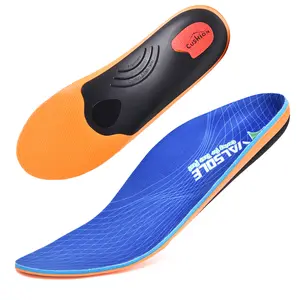 VALSOLE Orthotic Inserts for Plantar Fasciitis | Heavy Duty Arch Support for 250+ Lbs Men & Women, Shock Absorbing for Flat Feet, High Arches & Daily Wear