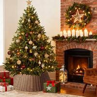 27IN Brown-Tree Collar