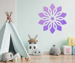 Flower Stencil - Art and Wall Stencil