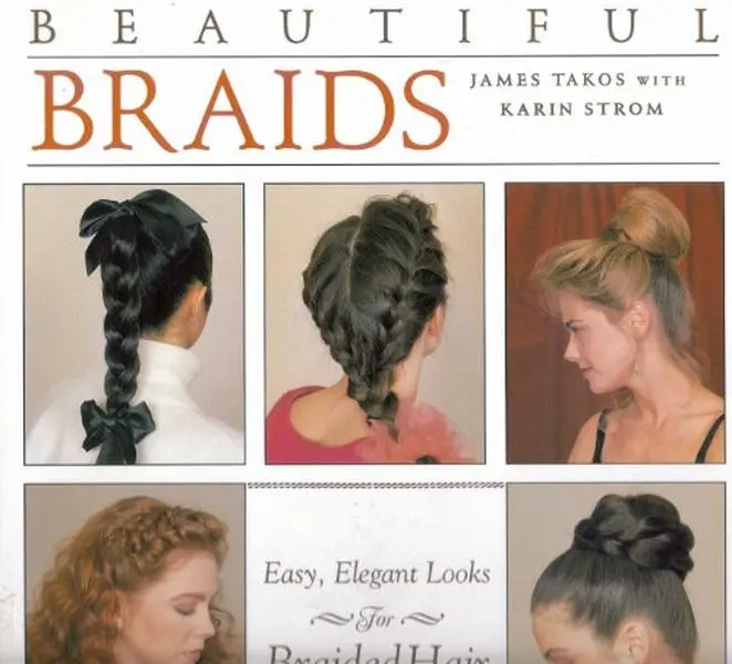 USED Book - Beautiful Braids: Easy, Elegant Looks for Braided Hair by James Takos (Hardcover) - english